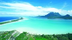 Lagoon scenery awesome bora