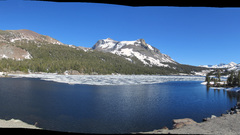 Lake panorama high nature