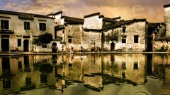 Lakes Chinese reflections