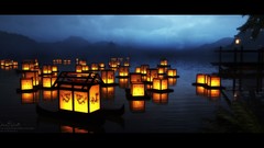 Lakes lanterns deviantart floating
