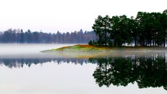 Lakes mist
