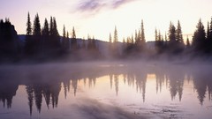 Lakes mist dreamy multiscreen