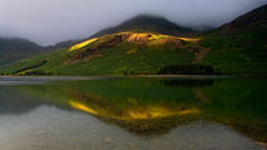 Lakes Mountains nature water