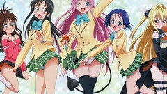 Lala satalin deviluke yuuki mikan kotegawa yui to-love-ru 