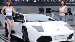 Lamborghini asians models Kang Yui