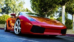 lamborghini gallardo Car red cars vehicle Lamborghini outdoors