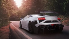 lamborghini gallardo gallardo Car vehicle road tuning forest