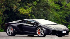 Lamborghini Lamborghini-Aventador black cars