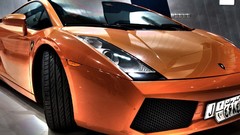 Lamborghini lamborghini gallardo orange cars