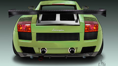Lamborgini Galardo lemon Car