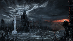 Landscape dark kingdom wretched