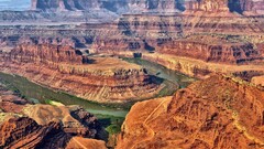landscape desert rock formation canyon Utah USA rock nature