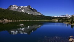 landscape Earth reflection Lake Mountains nature Canada