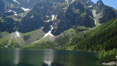 landscape Mountains Lake reflection nature