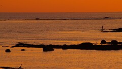 landscape nature Sea sky sunset horizon outdoors water