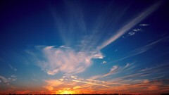 landscape nature sky sunlight clouds