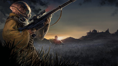 landscape science fiction artwork weapon Rifles deviantart