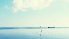 landscape Sea boat horizon