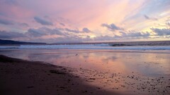 landscape shore Sea sky clouds outdoors beach