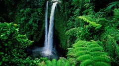 landscape waterfall nature