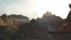 Landscapes 3d outer space realistic eon Eyefinity Vue sp34k