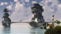 Landscapes 3D renders