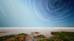 Landscapes abstract skyscapes star trails