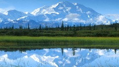 Landscapes Alaska reflections mount national park