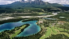 Landscapes alberta national park jasper national park
