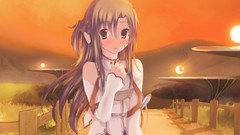 Landscapes Anime anime girls sword art online yuuki asuna