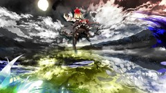 Landscapes anime girls touhou rumia scenic video games
