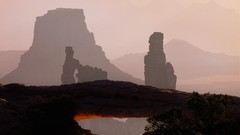Landscapes arch Utah national park