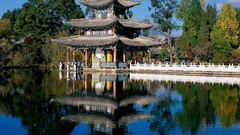 Landscapes architecture buildings asian