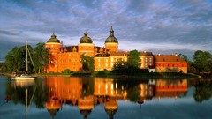 Landscapes architecture lakes Castles