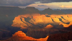 Landscapes Arizona Grand Canyon south national park rock 