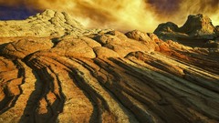 Landscapes Arizona south coyote rock formations