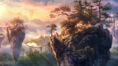 Landscapes artwork fantasy art