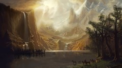 Landscapes artwork fantasy art