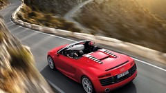 Landscapes Audi cars roads Audi R8 GT Spyder