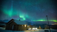 Landscapes aurora borealis