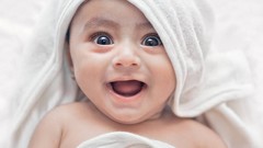 Landscapes baby smiling laughing