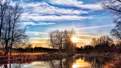 Landscapes backgrounds sunlight HDR Photography