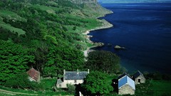 Landscapes bay farm Ireland Beaches Ulster