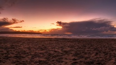 Landscapes Beaches sunset