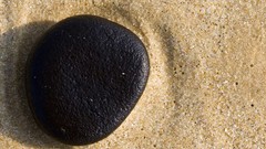 Landscapes black Beaches sandy