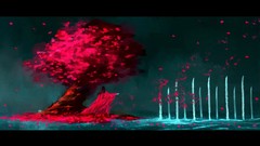 Landscapes bleach cherry blossoms Senbonzakura NanFe