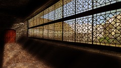 Landscapes block minecraft fan art digital art video games