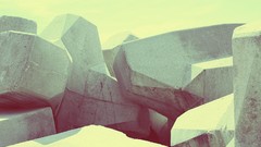 Landscapes blocks rocks