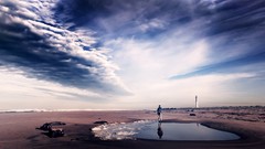 Landscapes blue Mountains clouds oasis lakes skyscapes deserts