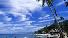 Landscapes Boats Beaches